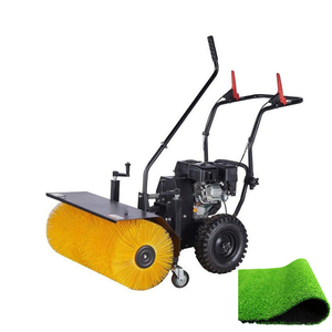 School Lawn Sanding Machine Artificial Grass 6.5hp Brushing Machine Hand Push Small Snow Sweeper - Product Image 3