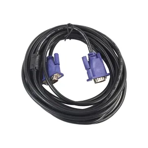 1.5m 3M 5m b10m VGA 15 pin nam nam cáp mở rộng tinh khiết đồng dẫn PVC cho PC máy tính xách tay Máy chiếu HDTV Màn hình 3 + 2 phiên bản - Product Image 4