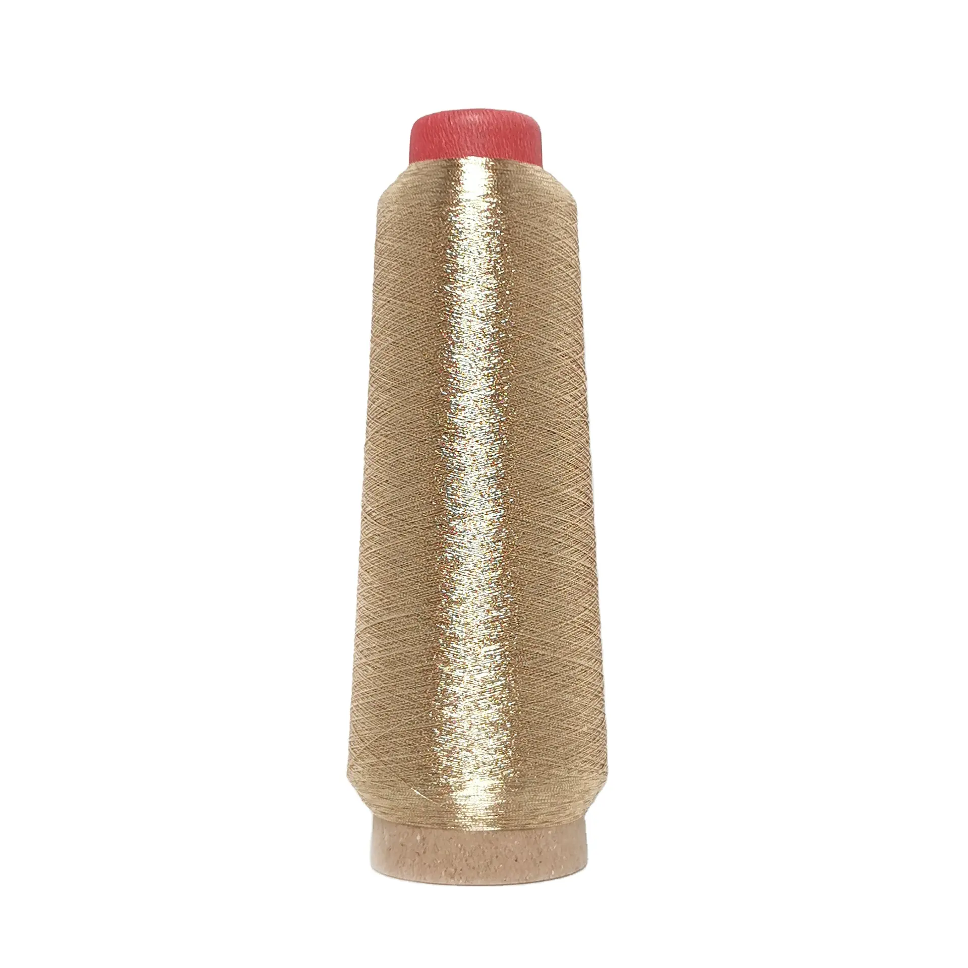 Wholesales Cheap Price 150D Golden and Silver Metallic Thread MS Type Embroidery Thread Metallic Yarn For Weaving