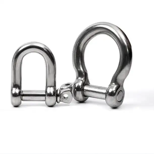 Factory Directly Supply G210 Lifting Drop Forged Marine Rigging Chain D Shackle