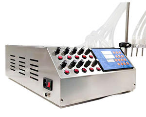 Bomba Peristáltica Semiautomática de 10 Boquillas para Llenado de Jugos, Agua, Aceite de Pescado, Leche, Bebidas, Miel, Perfume, Máquina de Llenado de Escritorio - Product Image 3