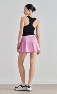 Rok Golf Tenis Pickleball Padel Berkualitas Tinggi Grosir, Bahan Bernapas <span class=keywords><strong>2</strong></span> in 1 Lipit dengan Kantong - Product Image 5