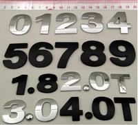 Metal Chrome Auto Logo Sticker Emblem