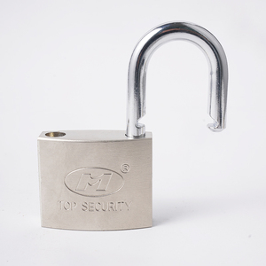 Chất lượng cao tùy chỉnh logo Hợp kim nhôm Ổ Khóa 3 cái Brass phím với Brass xi lanh candados seguridad chống trộm tính năng - Product Image 4