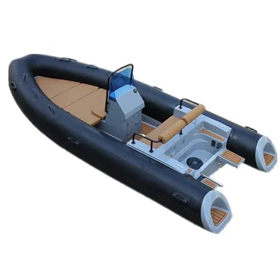 Made In China Zhenbo FiberGlass Rib Boat Hypalon inflatable Rib Boat 480 For Sale