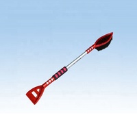 Gratte-glace en plastique, brosse à neige à poignée EVA, pour voiture