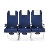 Chaise de passager d'avion de siège d'avion de classe économique pour Airbus