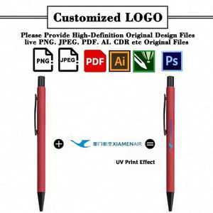 Bolígrafo de Gel Naranja con Logotipo, Cuerpo Metálico, para Uso Comercial y de Oficina, Regalos Promocionales Personalizados al por Mayor - Product Image 4
