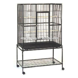 Köpek kafesi dayanıklı taşınabilir <span class=keywords><strong>Metal</strong></span> kuş kafesi kolay monte kapalı/açık kanarya taşıyıcılar ile katı desen fabrika toptan kuş yuva - Product Image 4