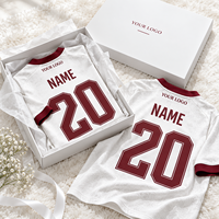 Maillot de football personnalisé pour homme - Léger, respirant, anti-UV, imperméable, séchage rapide, nom et numéro personnalisés, grande taille, coupe ajustée pour l'entraînement