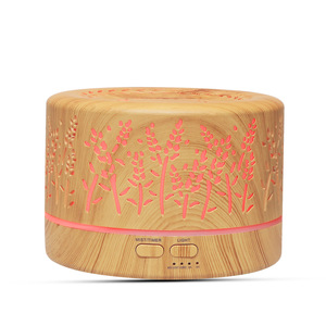 Diffuseur d'aromathérapie en forme d'épi de blé de 700 ml avec minuterie, humidificateur ultrasonique à huile essentielle de 6 W pour usage domestique et hôtelier - Product Image 2