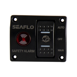 Interrupteur d'alarme de niveau d'eau Seaflo, contrôle automatique et manuel, système de sécurité pour pompe marine - Product Image 4