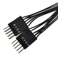 Cable Divisor de Extensión USB de 9 Pines, Adaptador de Placa Base 1 a 2, Concentrador de Interfaz de Cable USB 2.0 Dual de 9 Pines, 17 cm, Cable para PC