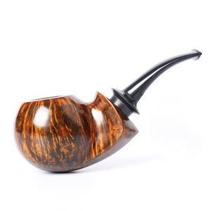 Briar Wood Smoking Pipe Bent Shape Custom Made Tobacco Pipe Collection Gift Item - Product Image 4