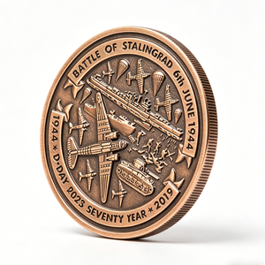 เหรียญที่ระลึกแบบหล่อขึ้นรูปด้วยโลหะผสมสังกะสีแบบกำหนดเอง ลายนูนสามมิติ ตกแต่งแบบโบราณ สำหรับสะสมในโอกาสครบรอบและวันฮาโลวีน - Product Image 5