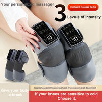 Masajeador de Rodilla Profesional con Terapia de Calor, Carga Inalámbrica, Batería de Larga Duración para Personas Mayores, Atletas, Soporte para la Recuperación Muscular