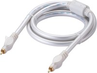 Câble coaxial RCA mâle-RCA mâle pour subwoofer, TV numérique HD, RF, gaine en PVC, pour ordinateur, lecteur DVD, cordon de connexion audio-vidéo blanc
