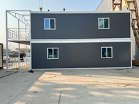 Maison conteneur mobile à deux étages de 30 pieds, préfabriquée et extensible, pour usage en villa, hôtel ou appartement