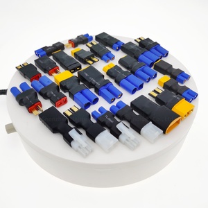 Amass EC2 EC3 <span class=keywords><strong>EC5</strong></span> EC8 RC 배터리 총알 터미널 전원 커넥터 납땜 바나나 플러그 소켓 어댑터 키트 (수/암) - Product Image 5