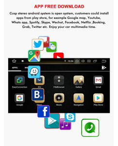 Estéreo para Auto Inalámbrico con <span class=keywords><strong>Apple</strong></span> <span class=keywords><strong>CarPlay</strong></span> y Android Auto, Pantalla de 9 Pulgadas, Unidad Principal Android, GPS Integrado, Navegación Multimedia para <span class=keywords><strong>Mazda</strong></span> 3 2010- - Product Image 4