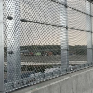 High-quality Outdoor Villa Galvanized Metal <strong>PVC</strong> Checkered <strong>Net</strong> Garden Crystal Hole Fence <strong>Net</strong> <strong>Chain</strong> <strong>Link</strong> Fence - Product Image 2