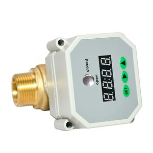 Vanne à boisseau sphérique électrique en laiton DN20 1/2 pouce filetée, contrôle automatique de l'eau pour usage environnemental - Product Image 4