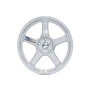 Nuevas Llantas de Aleación de Aluminio Fundido de Cinco Radios 16X7.0, Acabado Blanco, Ajuste Universal, 3 Años de Garantía, Gran Éxito de Ventas - Product Image 1
