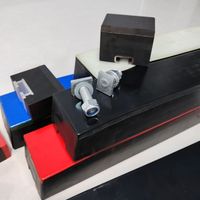 Barre d'impact résistante à l'usure pour convoyeur minier 100*100*1800mm