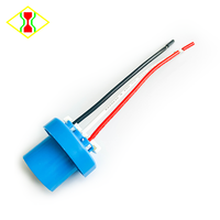 Adaptateur de prise femelle 9004 9007, câble de connexion, faisceau de câblage, fiche de raccordement, phare automobile, lampe, 3 fils, 15 cm, 18 AWG
