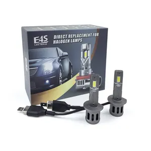 E4S Auto-LED-Scheinwerfer 50 W 6000 Lm Superhell H1 H3 9006 H11 Auto-LED-Scheinwerferlampen H7 H4