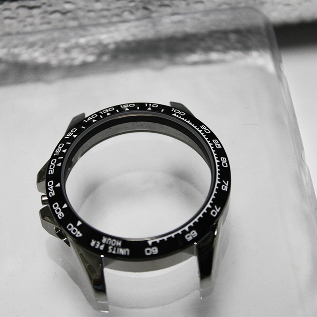 Sapphire Crystal 10 ATM 316L Stainless Steel Silver OEM Customizable Watch Case Parts NH35 Mechanical Dive Watch Recycled