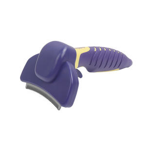 Kit de toilettage portable pour chiens et chats, comprenant un peigne à aiguilles en plastique TPR et des <span class=keywords><strong>ciseaux</strong></span> pour enlever les poils - Product Image 5