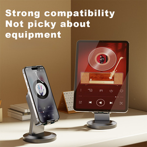 3 trong 1 xoay thông minh ngân hàng điện không dây loa RGB ánh sáng di động điện thoại di động chủ với loa bluetooth - Product Image 3