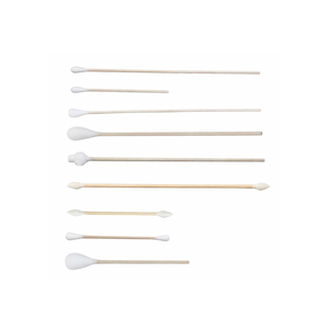 Aplicadores médicos con punta de algodón en varias formas - Product Image 2