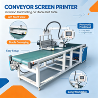 Machine d'impression sérigraphique à plateau mobile pour tissus, sacs en nylon, sacs non tissés, sacs en papier, sacs en plastique
