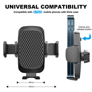 <span class=keywords><strong>Supporto</strong></span> Magnetico Universale per Telefono da Auto con Tracciamento Intelligente a 360 Gradi, Portatile per Cruscotto e Parabrezza - Product Image 3