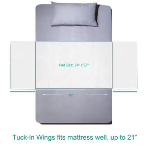 Tempat tidur dewasa anak-anak orang tua bantalan inkontinensia tahan air berlapis dapat dicuci bantalan inkontinensia - Product Image 4