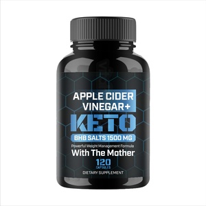 Vitahealthy OEM/ODM Capsules Keto au Vinaigre de Cidre de Pomme Végétalien 1500MG Sels de BHB pour Adultes Gestion du Poids Amélioration de l'Endurance - Product Image 1