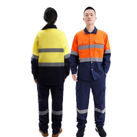 Vêtements de travail en gros avec logo personnalisé, uniforme de travail industriel pour les ouvriers d'usine, ensemble de vêtements