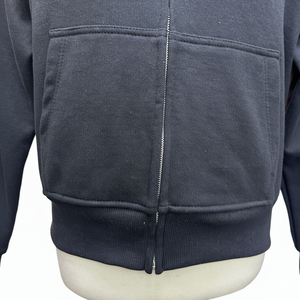 Custom Men's 100% Cotton Heavy <b>Weight</b> Fleece Zipper-Up Eco-Friendly Hoodies-Luxury Quality <b>Blank</b> Design Comfortable Breathable - Product Image 5