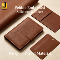 Simili cuir extensible imperméable effet grain de litchi Jemery pour la fabrication de porte-cartes et portefeuilles – Alternative durable au cuir véritable