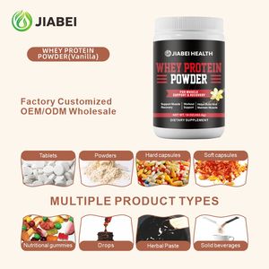 Jiabei fabrika özel OEM/ODM yetişkinler peynir altı suyu Protein tozu destek kas kurtarma beslenme sağlık takviyeleri - Product Image 2