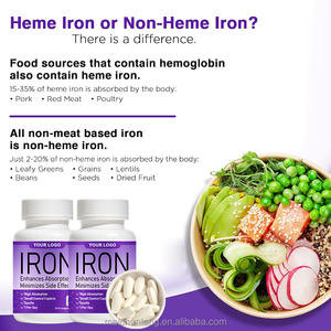 Tabletas de hierro <span class=keywords><strong>Vital</strong></span> Boost certificadas por GMP, dosis diaria, mejora la energía, sangre saludable para adultos, suministro de fábrica, no para mujeres embarazadas - Product Image 4