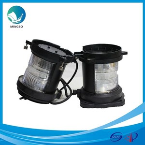 Feux de navigation à LED tout plastique NLML-22 à double pont, feux indicateurs marins, feux de mât à double pont - Product Image 1