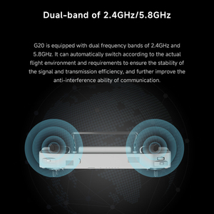 Skydroid G20 điều khiển từ xa 30km dữ liệu dual-band 2.4G 5.8G điều khiển từ xa - Product Image 6