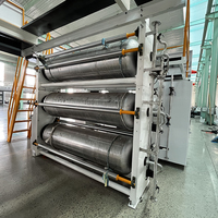Machine de fabrication de carton ondulé 5 plis à prix d'usine, ligne de production automatique de carton ondulé double paroi 5 couches