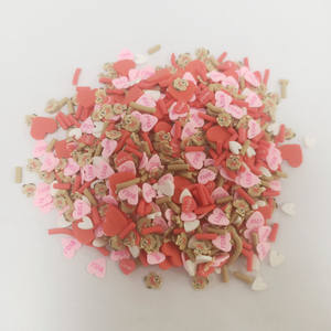 Valentine polymère <span class=keywords><strong>argile</strong></span> confettis bonbons arrose pour slime bricolage artisanat décoration - Product Image 2