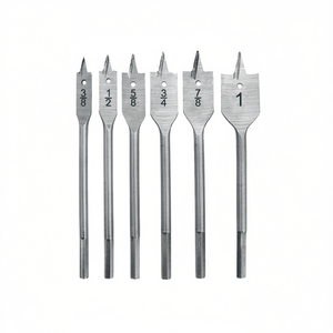 Jeu de forets à lame plate pour le bois 3/8 1/2 5/8 3/4 7/8 1 pouce - Product Image 3