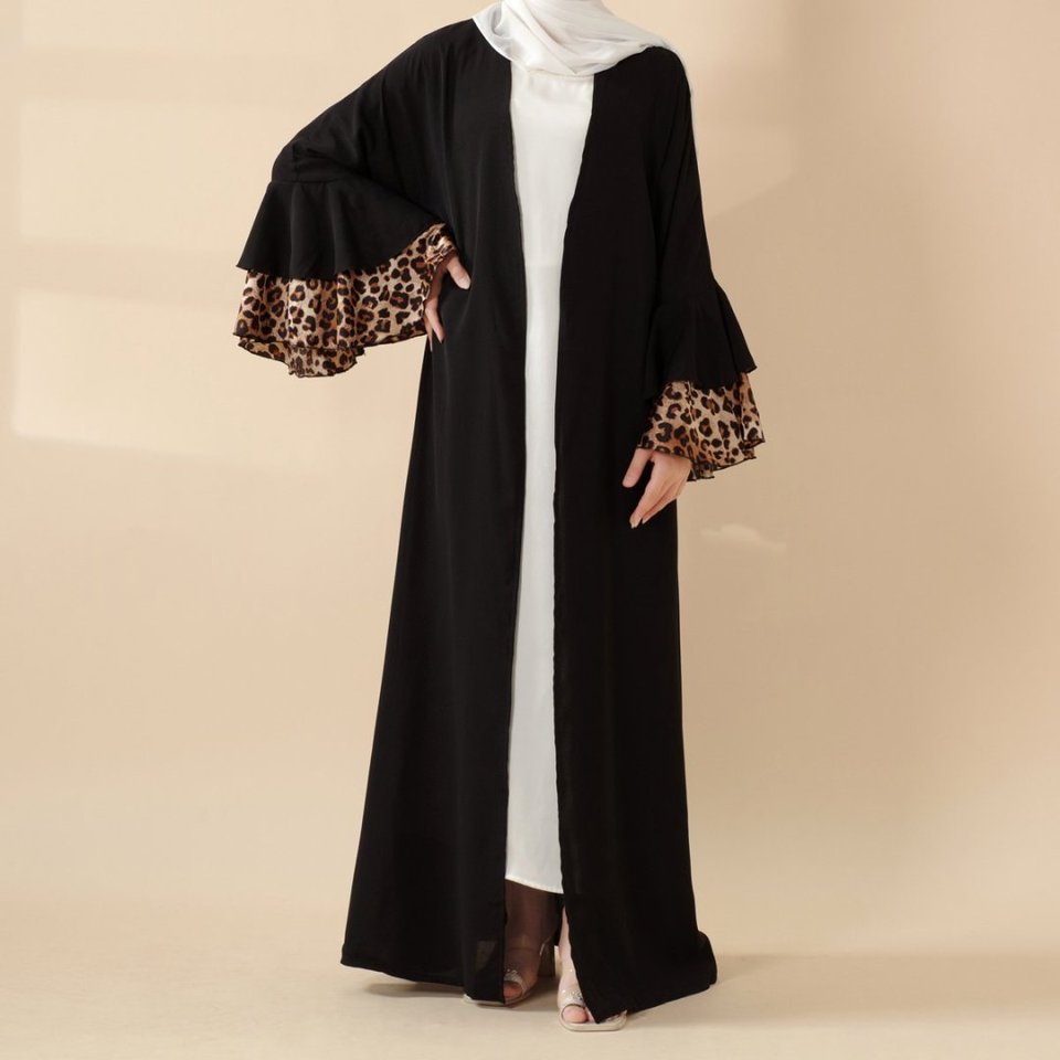 Nisamodest Black Kaftan Style Modest Islamic Clothing for Ramadan Eid ...