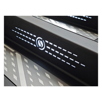 Seuil de porte LED en alliage d'aluminium pour Toyota Alphard Vellfire Lexus LM, pédale de bienvenue, seuil de porte coulissant en aluminium, séries AH20 30 40